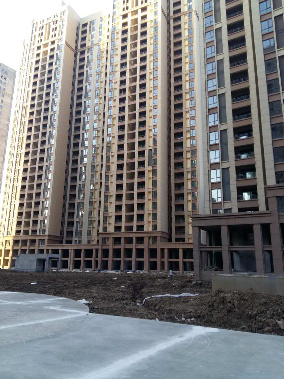 仙桃未來城 真石漆